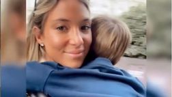 Lady Morata si gode il ritorno in Italia: passeggiata a piazza San Carlo