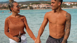 Lautaro e Agustina, la storia d’amore va a gonfie vele. Il nerazzurro: “Insieme a voi due…”