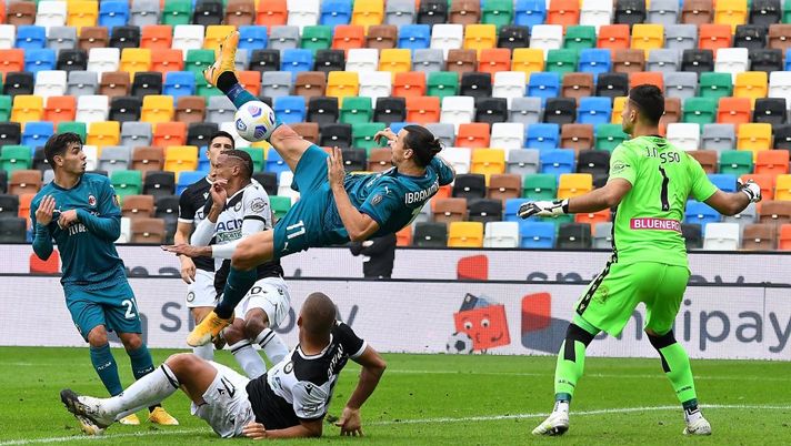 Udine campo sempre ostico: il Milan e Zlatan soffrono ma vincono