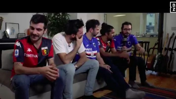 Ecco come ti canto il derby di Genova: parole e musica degli Ex-Otago