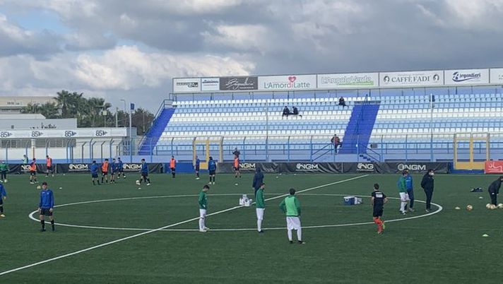 Il derby sembrava perso dai padroni di casa: ma il rigore al 95esimo minuto ridà fiato al Bisceglie