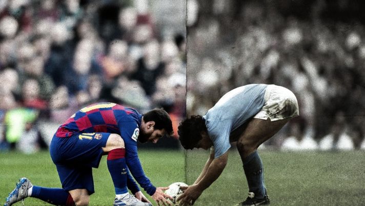 Maradona-Messi: homenaje del Barcellona e lettera a Leo di Diego Armando junior “Benvenuto a Napoli”