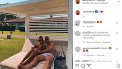 Skriniar e la compagna Barbora si rilassano in un resort del Lago di Garda: “Presto in tre”