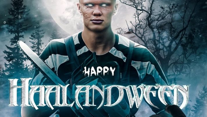 E’ lui lo “sterminatore” di Halloween: Erling Haaland, anzi Haalandween!