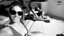 Per De Rossi e Sarah Felberbaum vacanze siciliane in barca