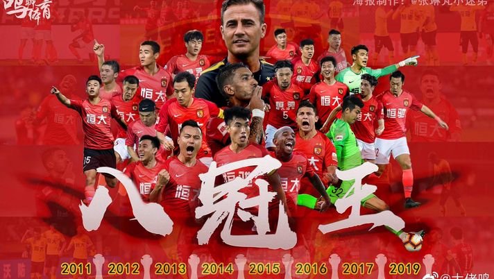 Fabio Cannavaro è Campione di Cina col Guangzhou Evergrande!