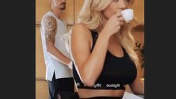 VIDEO / Diletta Leotta-Ibrahimovic, feeling social. Dopo il commento dello svedese lei risponde