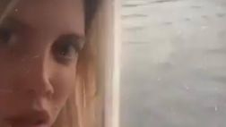 VIDEO / Fuori è grigio ma Wanda non si ferma: allenamento sexy con vista lago