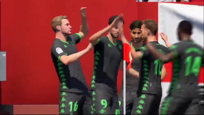 El Gran Derbi rinviato, ma Betis e Siviglia si sfidano a Fifa 20: vince 6-5 il betico Borja Iglesias