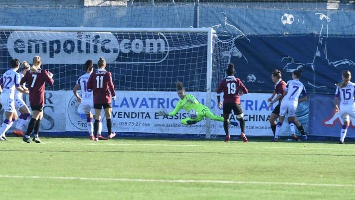 Femminile, Fiorentina in 10 nel derby toscano: le viola sbagliano il rigore decisivo al 90esimo minuto!