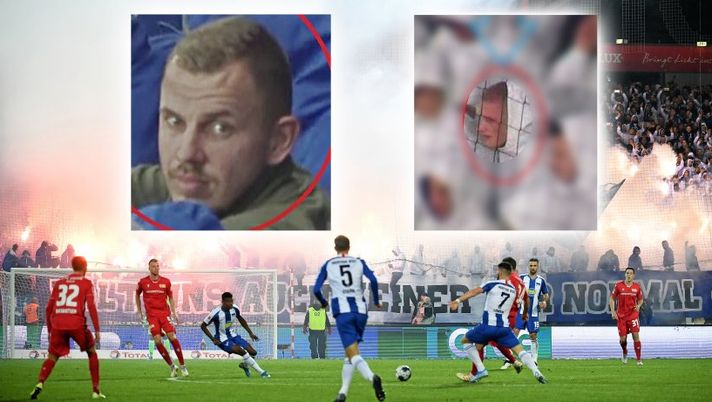 Ricercati! La polizia tedesca diffonde gli identikit di 2 tifosi Hertha che avevano sparato razzi nel derby di Berlino
