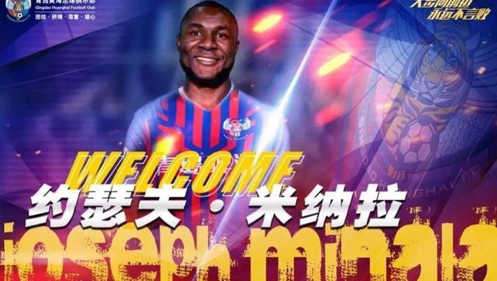 Nessuna paura del Coronavirus: Jospeh Minala saluta Lazio e Salernitana e vola in Cina
