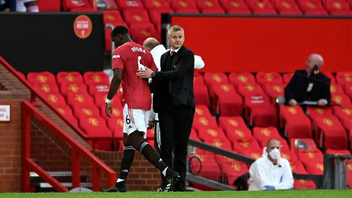 Manchester United, l’attacco di Solskjaer: “Pogba? Raiola deve capire che il calcio è uno sport di squadra”