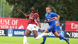 Sampdoria battuta e 4′ risultato utile consecutivo: Milan femminile ok