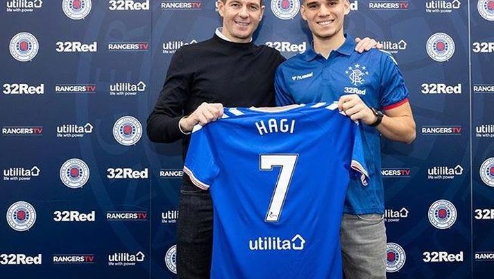 Il figlio di Hagi alla corte dei Rangers di Steven Gerrard