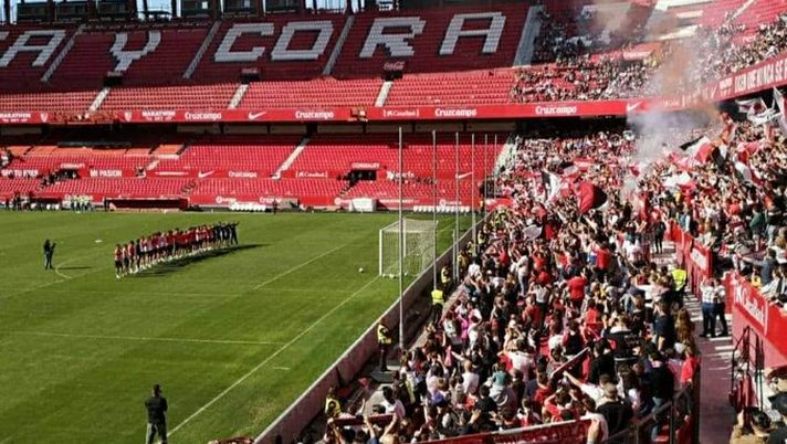 Sevillismo anti-Betis: in 7 mila alla rifinitura pre-derby per urlare cori contro gli avversari