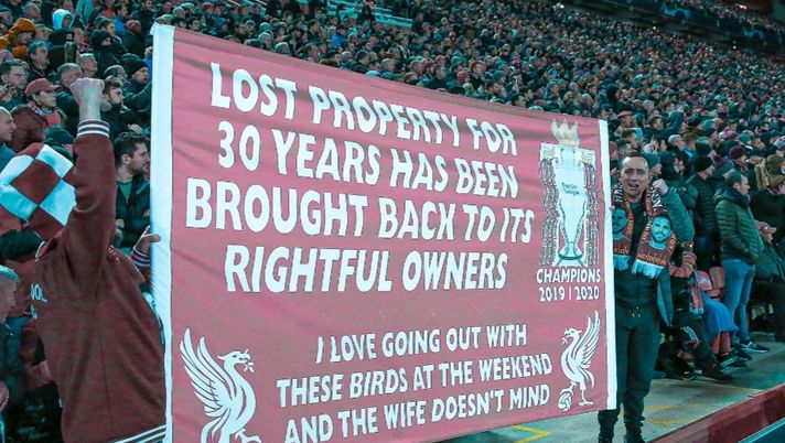 Noi, legittimi proprietari della Premier League: i tifosi del Liverpool baldanzosi prima dei 3 gol del Cholo…