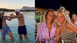 De Ligt e de Vrij inseparabili in vacanza: tutti gli scatti della vacanza in Sardegna