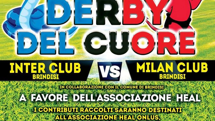 Difendiamo Matteo, un bambino colpito da un raro tumore: Brindisi, Inter Club e Milan Club uniti