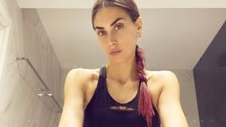 Melissa Satta non si ferma mai: “Oggi allenamento tosto. Dobbiamo bruciare per…”