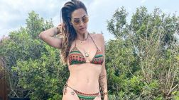 Melissa Satta esagerata: il bikini da urlo di lady Boateng lascia tutti senza fiato