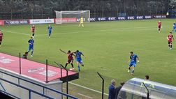 Milan Futuro, rossoneri in nove! Lapo Nava para tutto ma la Pianese tiene il vantaggio