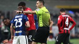 Quarto derby per l’arbitro Mariani: quel gol annullato a Bennacer…