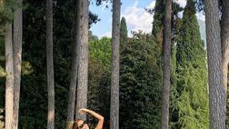 FOTO – Relax per Melissa Satta: lady Boateng immersa nella natura