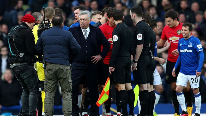 Niente derby con il Liverpool: un caso di Coronavirus, l’Everton e Carlo Ancelotti in autoisolamento