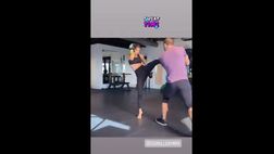 VIDEO / Elisabetta Canalis sempre più “esplosiva”. E sul ring è una furia…